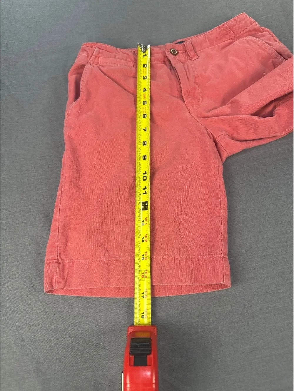 Polo Ralph Lauren Boys' Coral Cotton Shorts Size 12 - Fair Condition